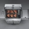 Weber Summit S-470 4-Burner Natural Gas Grill + Side Burner & Rotisserie, 48,800 BTU, Stainless Steel