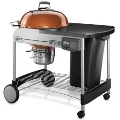 Weber Performer Deluxe Charcoal Grill, Copper, 22 In.