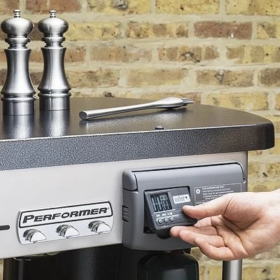 Weber Performer Deluxe Charcoal Grill, Copper, 22 In. - Image 2