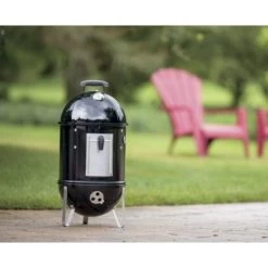 Weber Smokey Mountain Cooker, Black, 14 In.