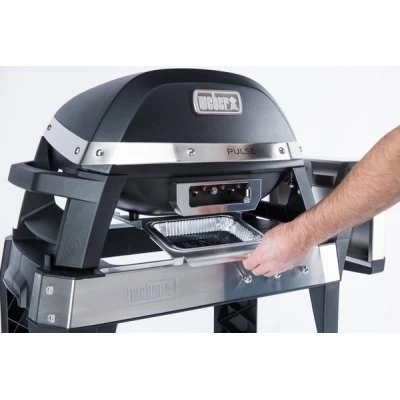 Weber Pulse 2000 Portable Electric Grill, 2 Grill Zones - Image 4