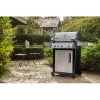 Weber Spirit SP-335 LP Gas Grill, 3 Burners + Sear + Side Burner, 32,000 BTUs, Stainless Steel