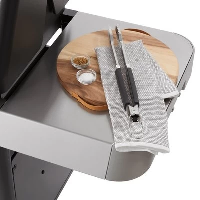 Weber Genesis S-335 3-Burner Natural Gas Grill, 39,000 BTUs + Side & Sear Burners, Stainless Steel - Image 3