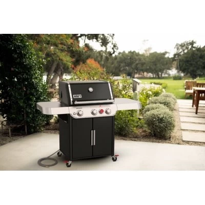 Weber Genesis SP E-325s 3-Burner Natural Gas Grill, 39,000 BTUs + Sear Burner, Black - Image 2