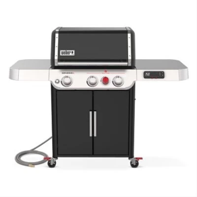 Weber Genesis EX-325s Smart Tech 3-Burner Natural Gas Grill, 39,000 BTUs + Sear Burner, Black - Image 2