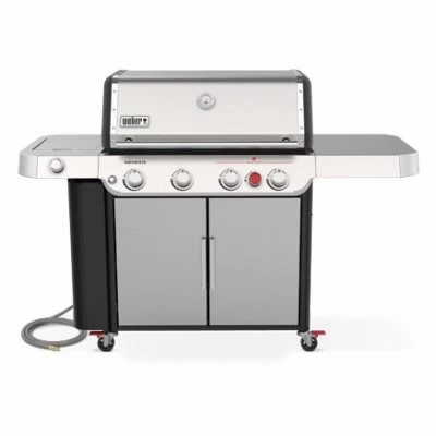 Weber Genesis S-435 3-Burner Natural Gas Grill, 48,000 BTUs + Side & Sear Burners, Stainless Steel - Image 2