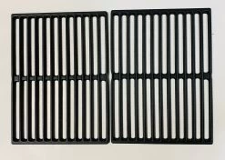 Weber Silver A, Spirit 500, Spirit E 200 (Side Control Knobs) Porcelain Cast Iron Cooking Grates - 65934