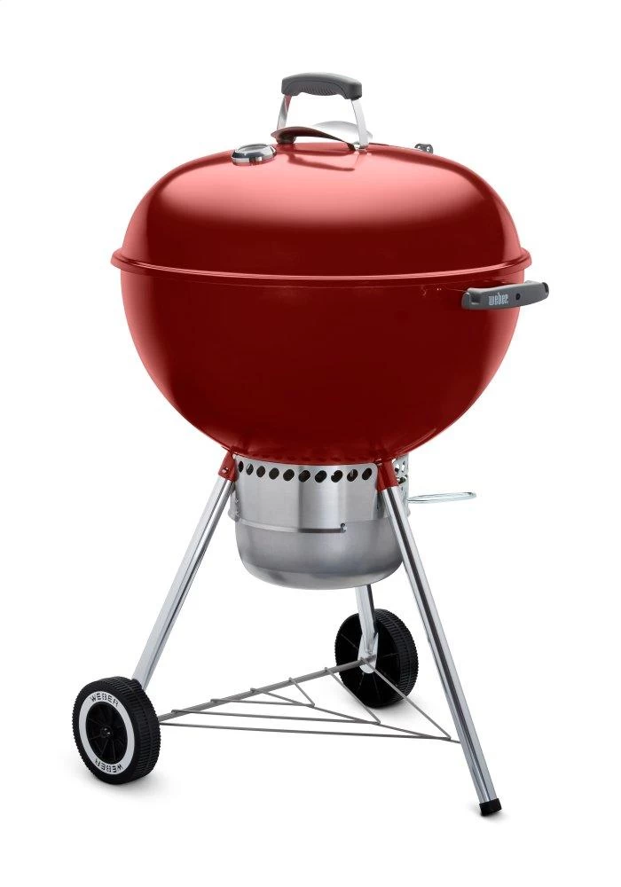 Weber Original Kettle Premium Charcoal Grill - 22" Crimson - Image 3
