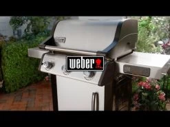 Weber Spirit SX-315 Natural Gas Smart Grill, 3-Burners, Stainless Steel