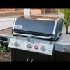 Weber Genesis II EX-335 Natural Gas Smart Grill, 3 Burners + Sear & Side, Black