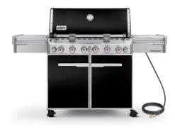 Weber SUMMIT® E-670™ NATURAL GAS GRILL - BLACK