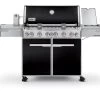 Weber SUMMIT® E-670™ LP GAS GRILL - BLACK