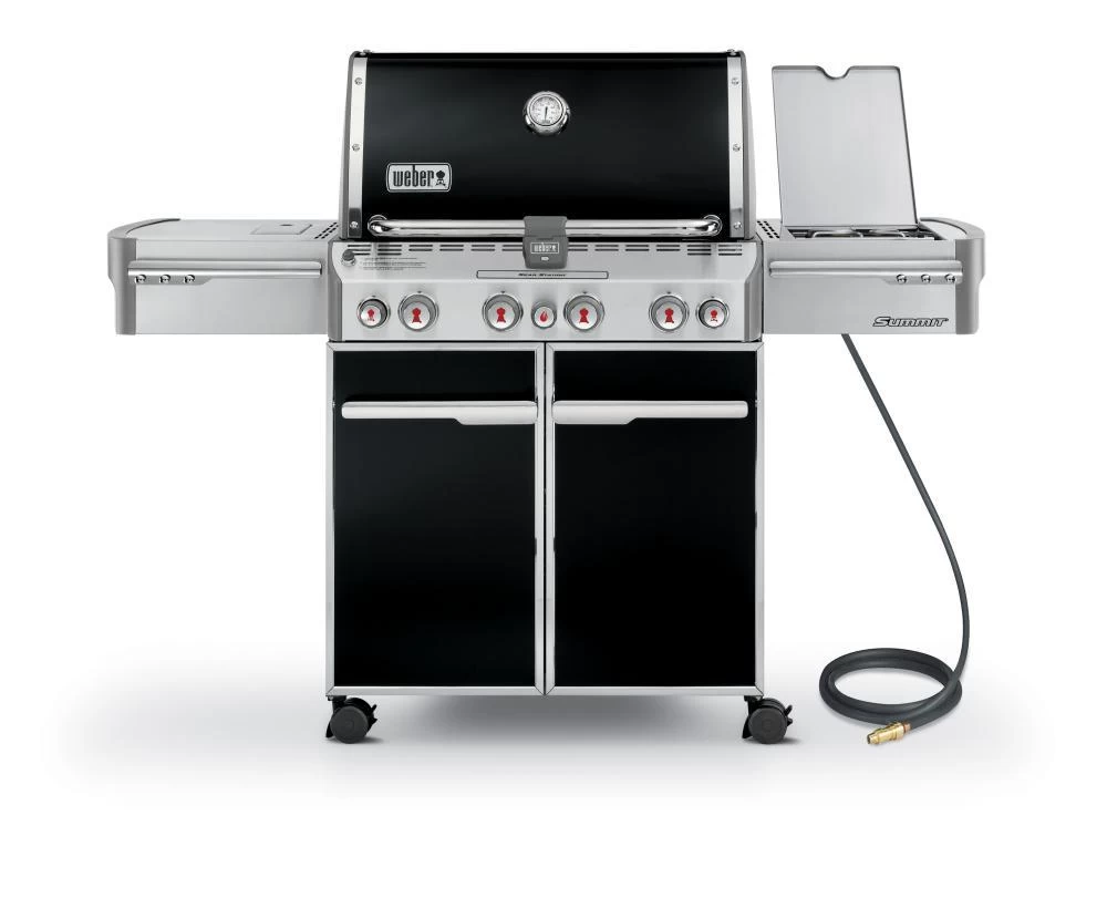 Weber SUMMIT® E-470™ NATURAL GAS GRILL - BLACK - Image 2