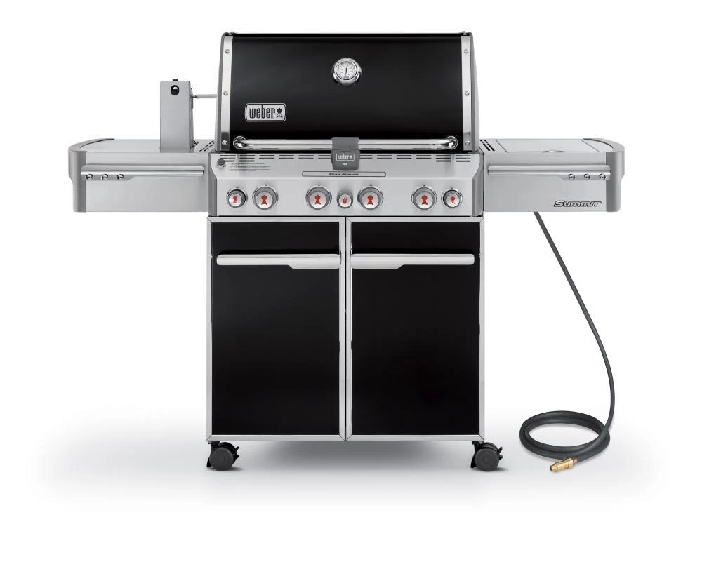 Weber SUMMIT® E-470™ NATURAL GAS GRILL - BLACK - Image 3