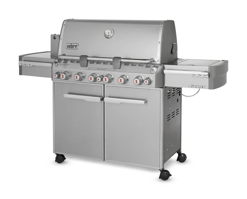 Weber SUMMIT® S-670™ LP GAS GRILL - STAINLESS STEEL