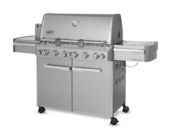 Weber SUMMIT® S-670™ NATURAL GAS GRILL - STAINLESS STEEL